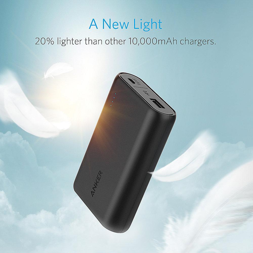 Anker AK-A1263011 PowerCore 10000 mobiles Ladegerät Powerbank 10000mAh schwarz, Anker, AK-A1263011, PowerCore, 10000, mobiles, Ladegerät, Powerbank, 10000mAh schwarz